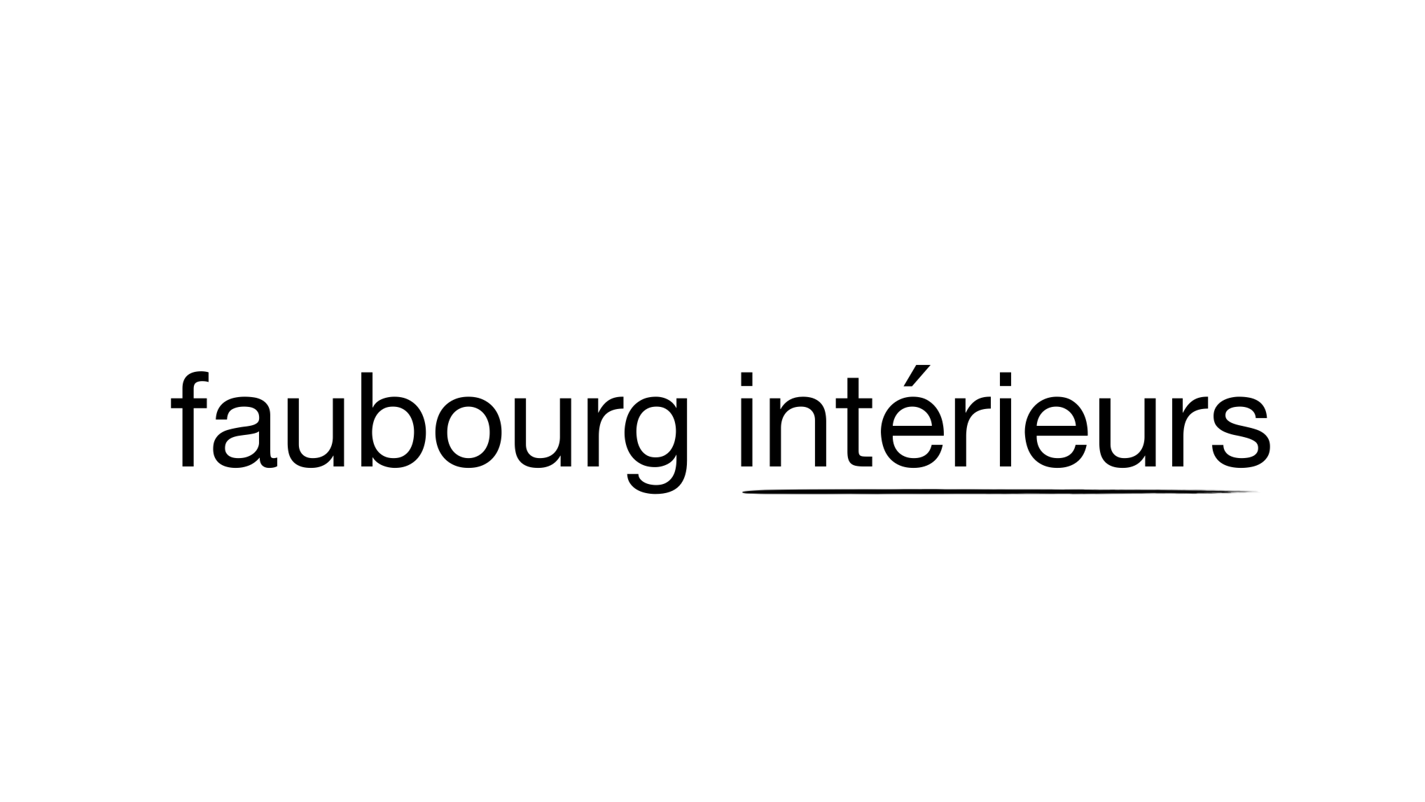 faubourg intérieurs